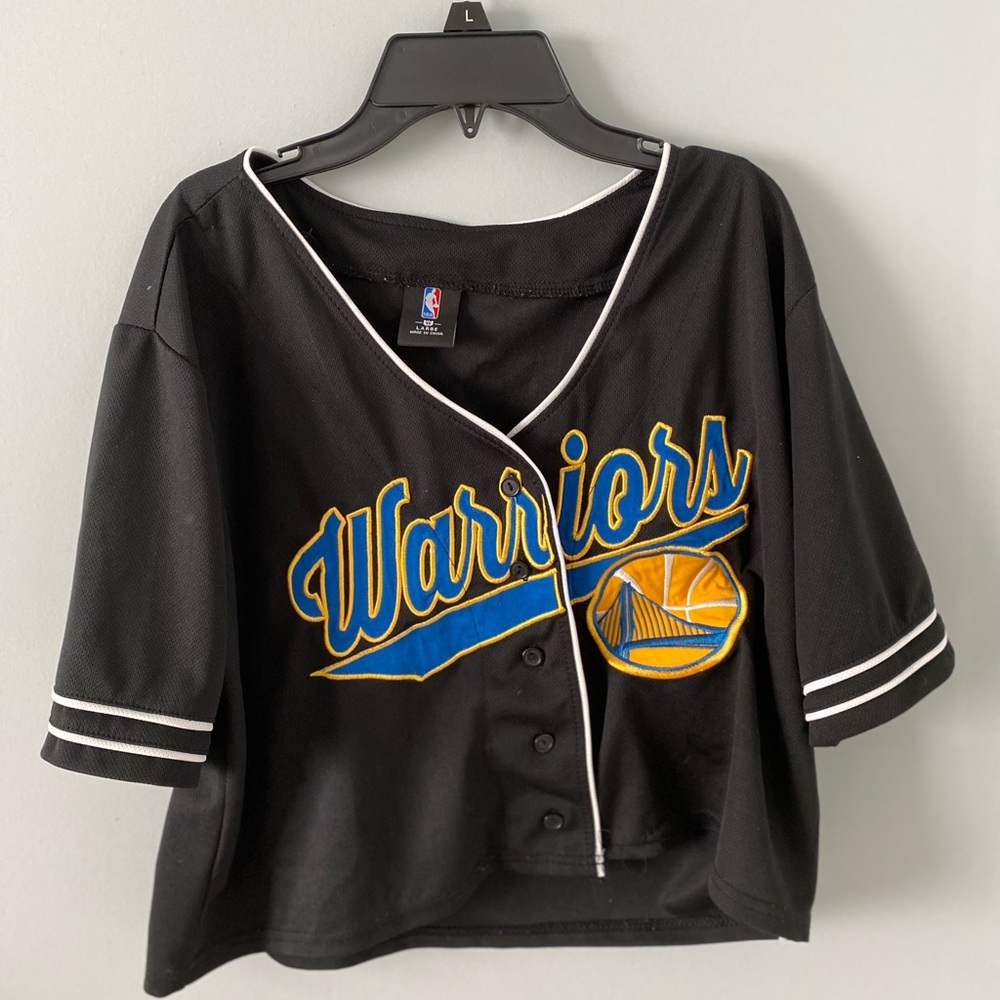 Cropped Warriors Jersey